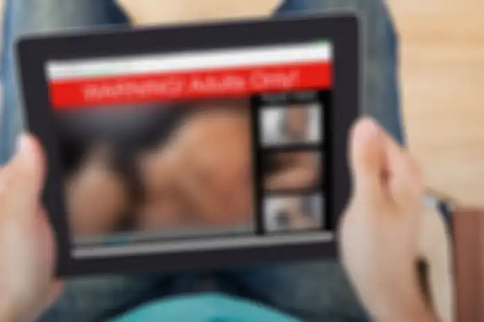 Ilustrasi konten pornografi