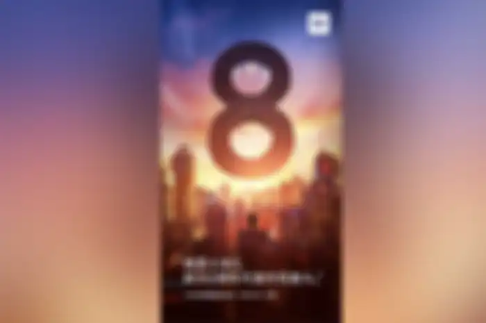 Xiaomi MI 8 poster