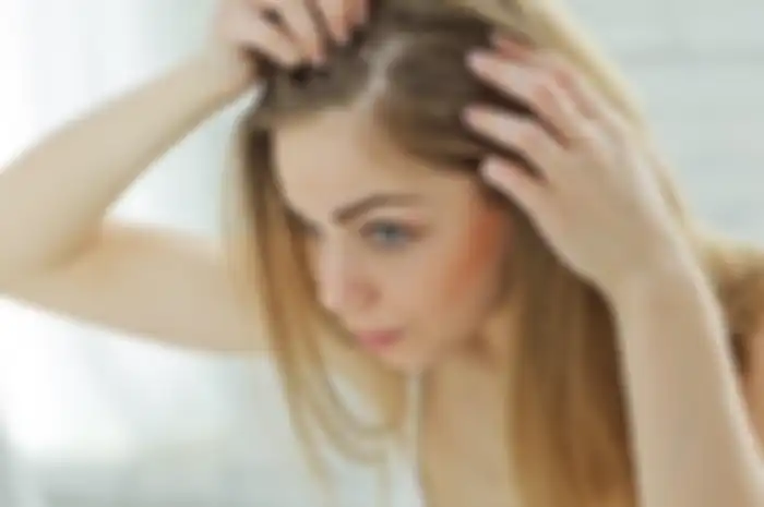 rambut berminyak