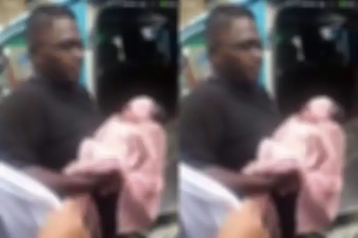 Bayi dibuang dalam kondisi telanjang