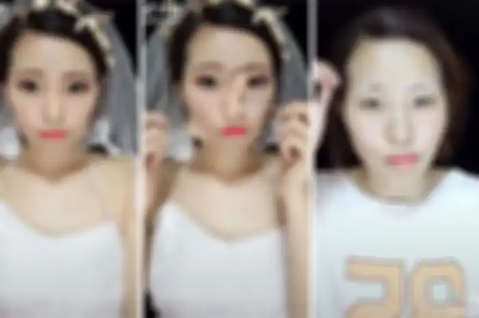 Media sosial di China belum lama di dihibur oleh beberapa pengguna Tik Tok yang menipu para viewers-nya dengan makeup yang benar-benar menjebak!