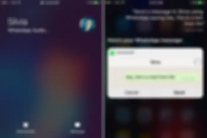 Penggunaan Siri di iPhone