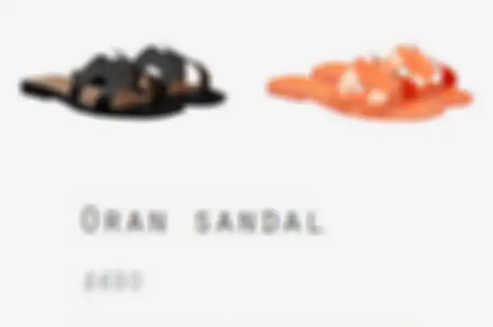 Hermes Oran Sandal