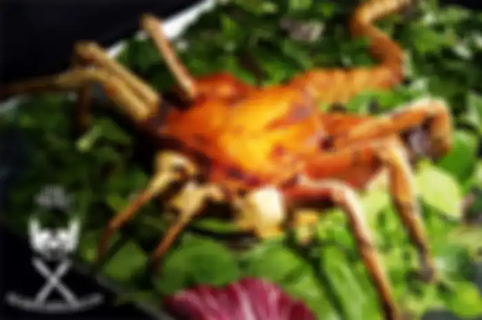 Roasted ALien Facehugger buatan Hellen Die