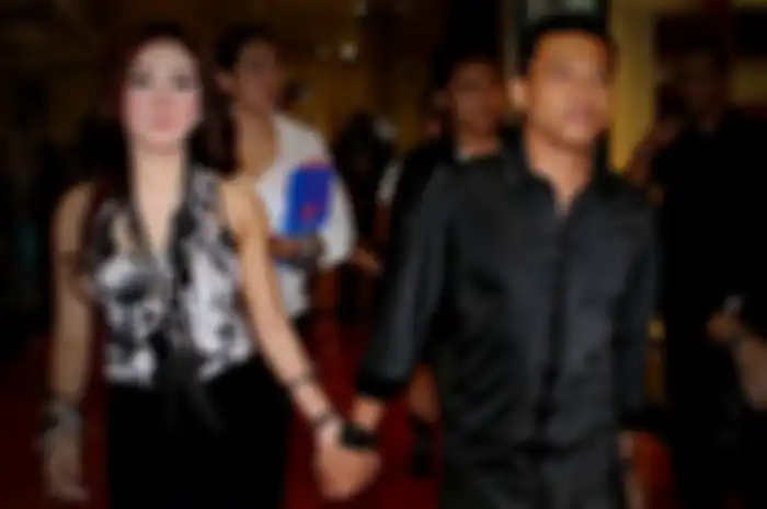 Syahrini ketika masih menjalin hubungan dengan Anang Hermansyah