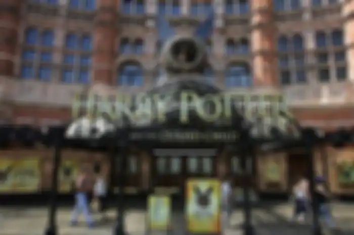 Gedung Sekolah Harry Potter ala ala (ilustrasi)