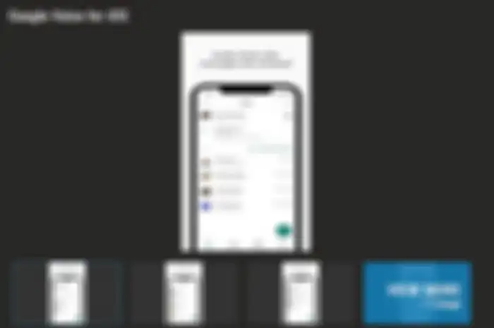 Google voice for iOS