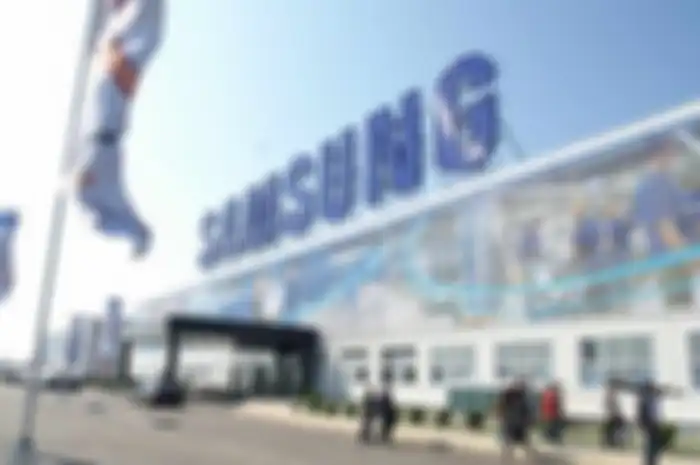 Ilustrasi pabrik Samsung