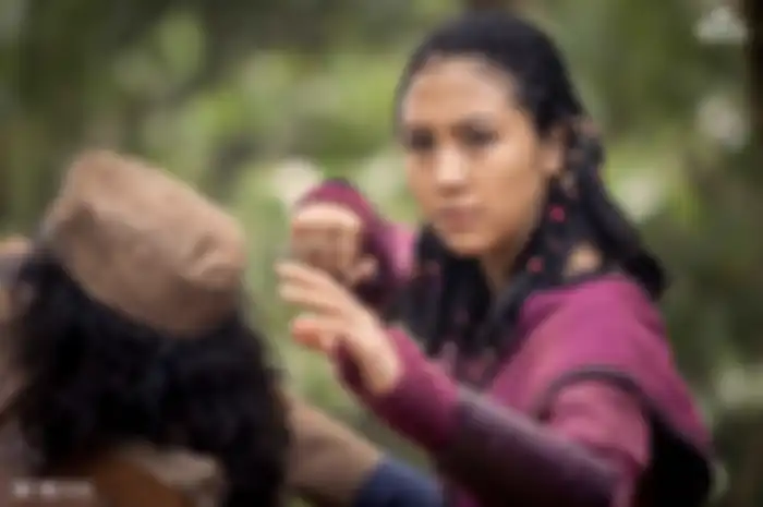 Sherina saat menjadi Anggini di film Wiro Sableng