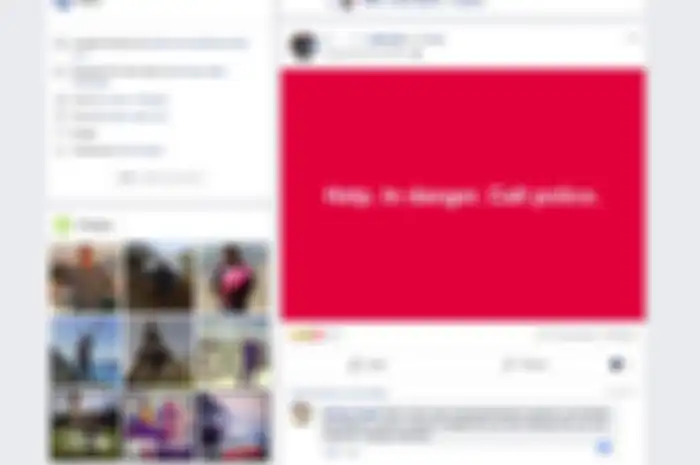 Postingan Lythcott yang kecelakaan di Bali