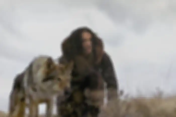 Keda (Kodi Smit-McPhee) with Alpha in Columbia Pictures and Studio 8's ALPHA.