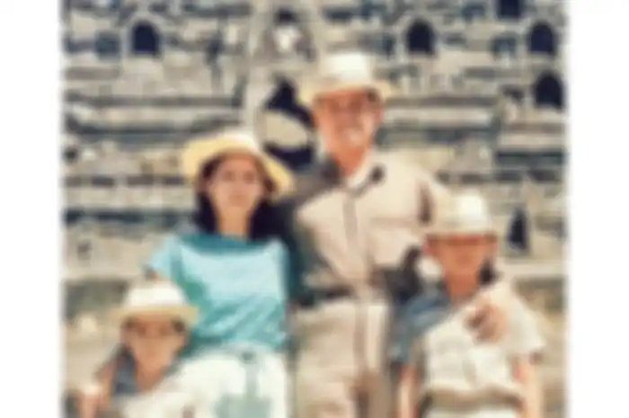 Unggahan Ani Yudhoyono yang menampilkan potret keluarganya pada tahun 1988