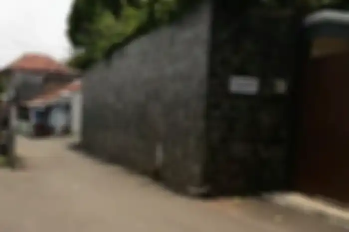 Laudya Cynthia Bella menjual rumah mewahnya. Ini adalah salah satu bagian depan rumah mewah Laudya C