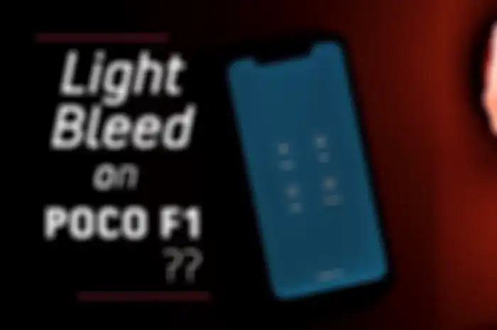 Screen bleeding