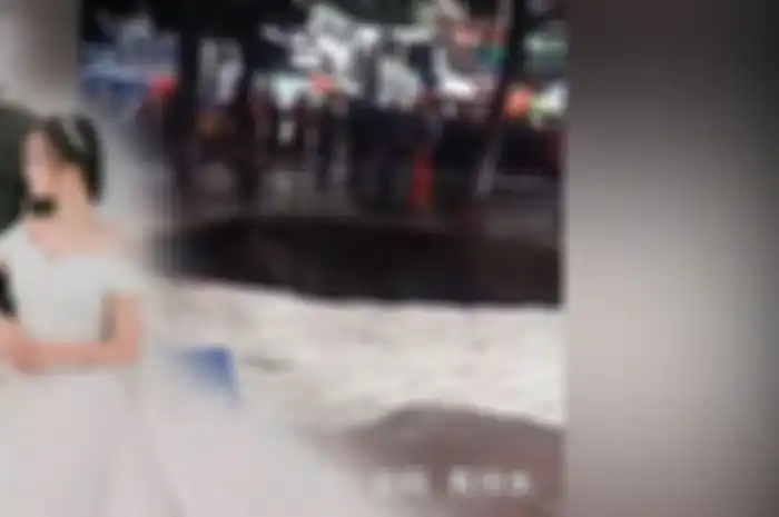 Sebuah rekmanan video CCTV telah mengejutkan banyak netizen. CCTV tersebut memperlihatkan suasana pertokoan China.