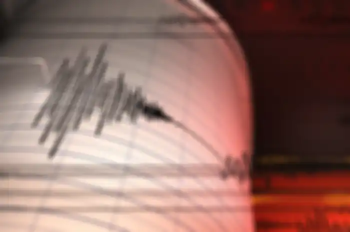 Ilustrasi gempa.