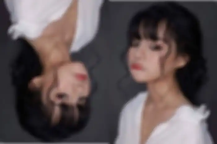 Foto terbalik yang viral