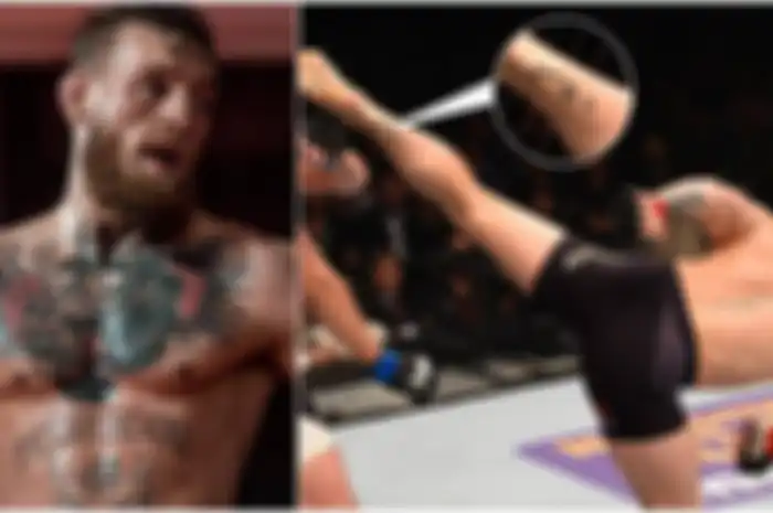 Salah satunya, ada tato bertuliskan tulisan arab di kaki Conor McGregor, tetapi ia sendiri tak bisa membacanya.