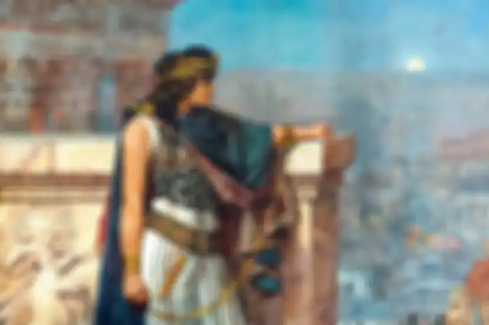 Tiga setengah abad sesudah Cleopatra, di gurun Siria berdiri kerajaan Palmyra. Istri raja, Zenobia, terkenal akan kecantikannya.