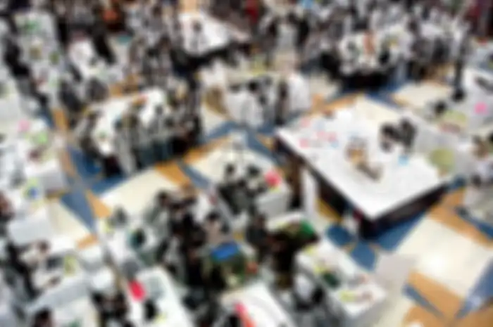 Suasana Lomba Robotik Madrasah ke-4 