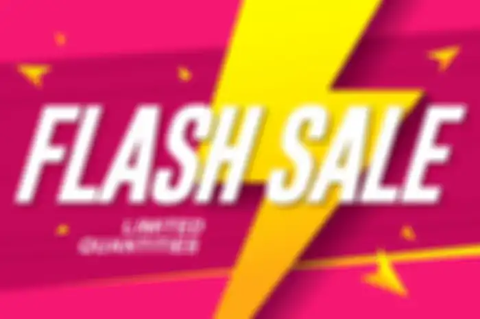 Ilustrasi flash sale