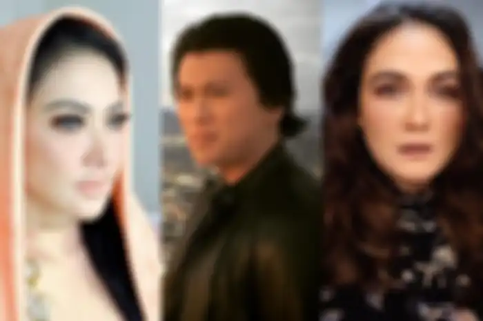 Syahrini, Reino Barack, dan Luna Maya