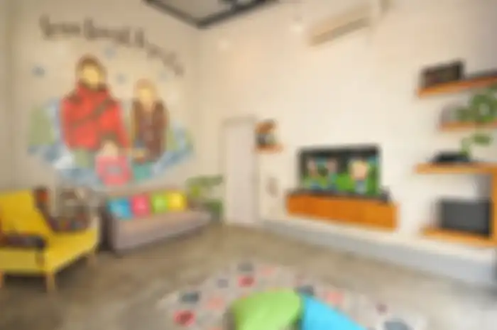 Mural di rumah