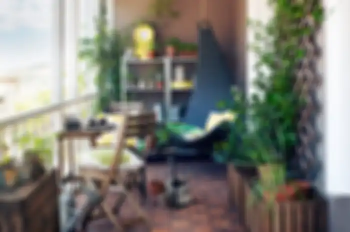 Ilustrasi-Rumah dengan balkon diminati pasca pandemi.