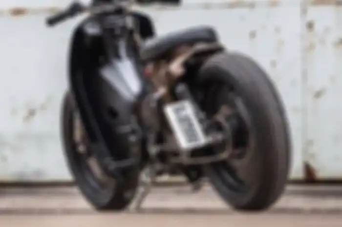 Honda Super Cub modifikasi.