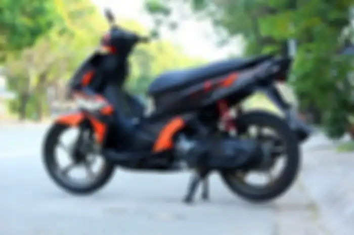 Tambah keren kan tampilan Yamaha Nouvo ini