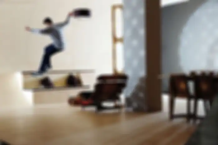 Rumah skateboard di Malibu