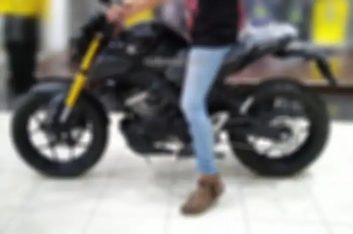 Penampakan motor Yamaha MT-15 terbaru