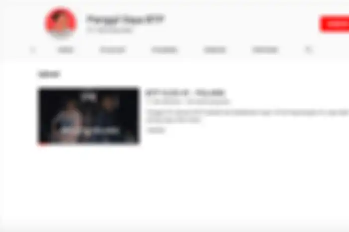 Channel Youtube Ahok