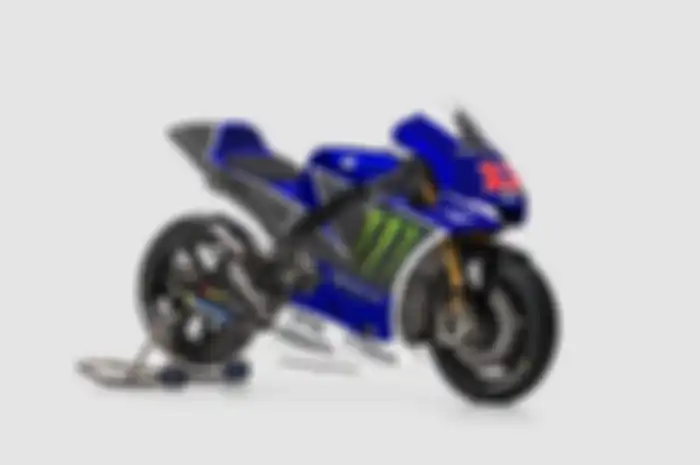 Prediksi tampang Yamaha M1 2019 dengan sponsor utama Monster Energy
