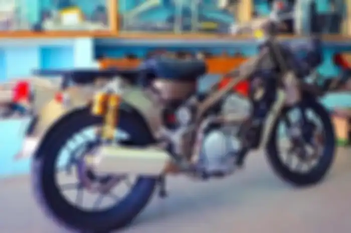 Honda Super Cub jahat, mesinnya pakai KLX250.
