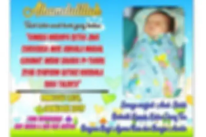 Nama bayi di Tuban ini segambreng, sampai 19 kata