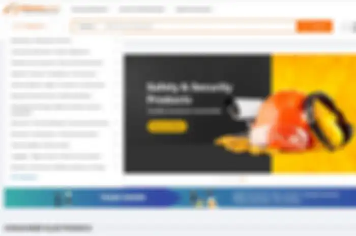Tampilan situs Alibaba.com