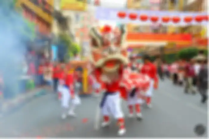 Ilustrasi Barongsai Liong