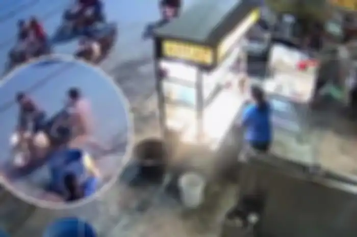 Pencuri sepeda motor gagal beraksi terekam kamera CCTV&nbsp;