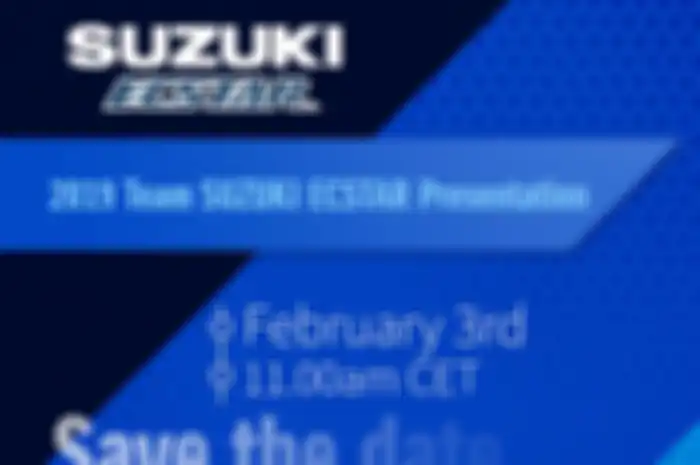 Sudah pasti jadwal launching tim Suzuki MotoGP musim ini