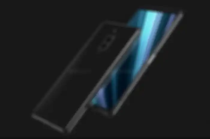 Ilustrasi bocoran tampilan Xperia XZ4 
