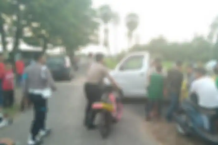 Penertiban aksi balapan liar di Dusun Bilasangi Desa Bontomanai Kecamatan Bajeng Barat Kabupaten Gowa.&nbsp;