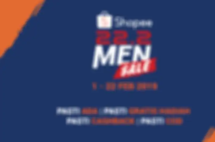 Shopee Luncurkan Pasti Ada dalam rangka Shopee 22.2 Men Sale; Menjamin Pengguna dapat Mencari Apapun di Shopee