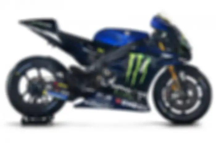 Yamaha YZR-M1 2019, livery-nya dominasi hitam dan biru