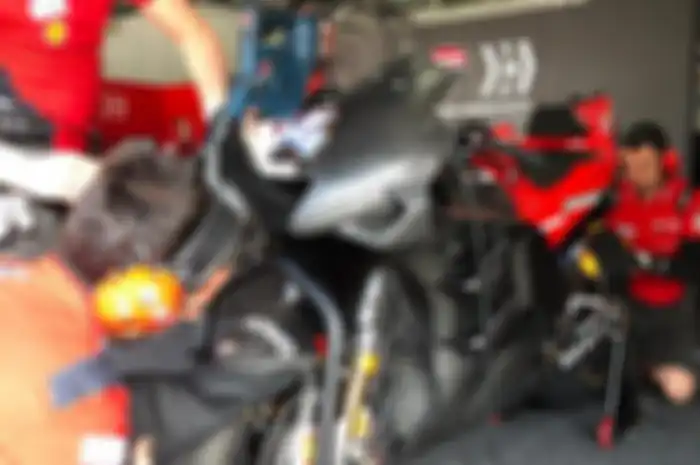 Aerofairing baru dipasang di motor Desmosedici GP Andrea Dovizioso