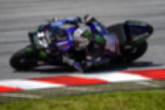 Maverick Vinales tunjukkan potensi Yamaha M1 jadi tercepat di tes pramusim MotoGP 2019 Sepang, hari kedua, (7/2/3019)