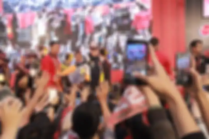 Meet and Greet Marc Marquez dengan penggemarnya dalam acara Honda Sport Motoshow garapan PT Daya Adicipta Motora (DAM) dan PT Astra Honda Motor (AHM) di TSM Bandung