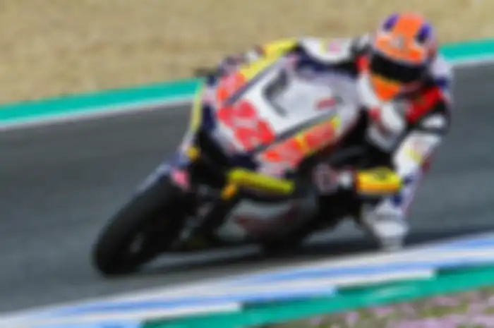 Sam Lowes di tim 'asal' Indonesia di Moto2 berhasil jadi tercepat di tes privat Moto2 Jerez, (12/2/2019)