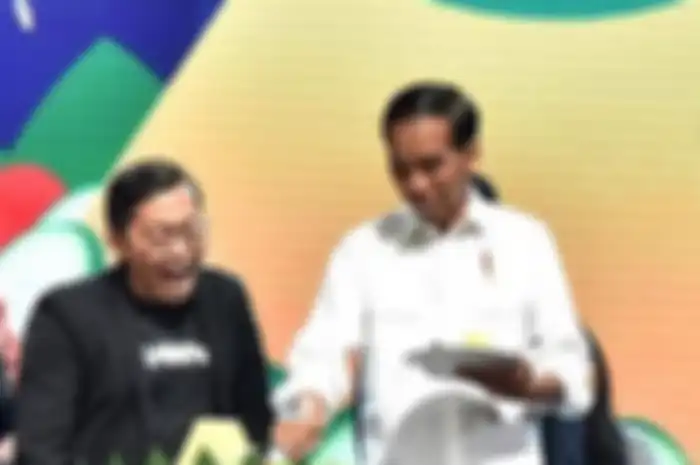 CEO BukaLapak dan Presiden Joko Widodo.
