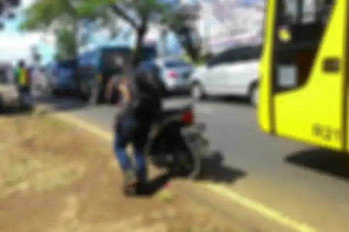 Ilustrasi motor matic mati mendadak.